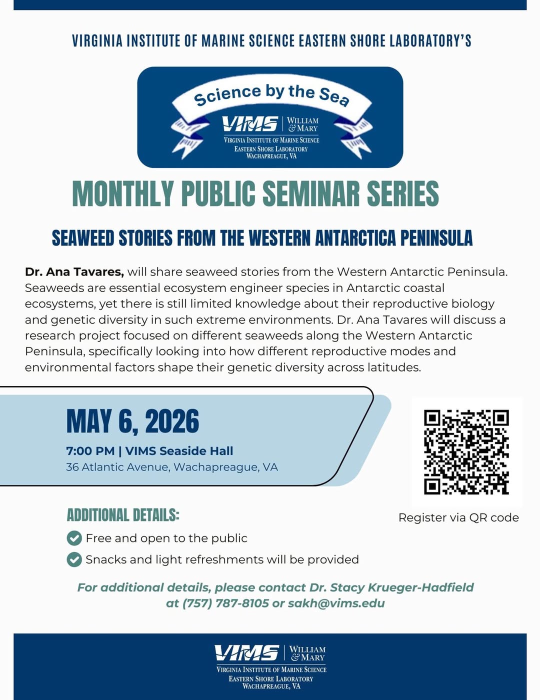 Vims Monthly Lecture